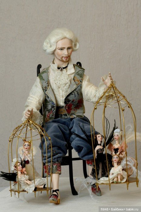 Александра Окатова | Бэйбики Александра Окатова — Необычные и смешные авторские куклы: гротеск (фото 9)
