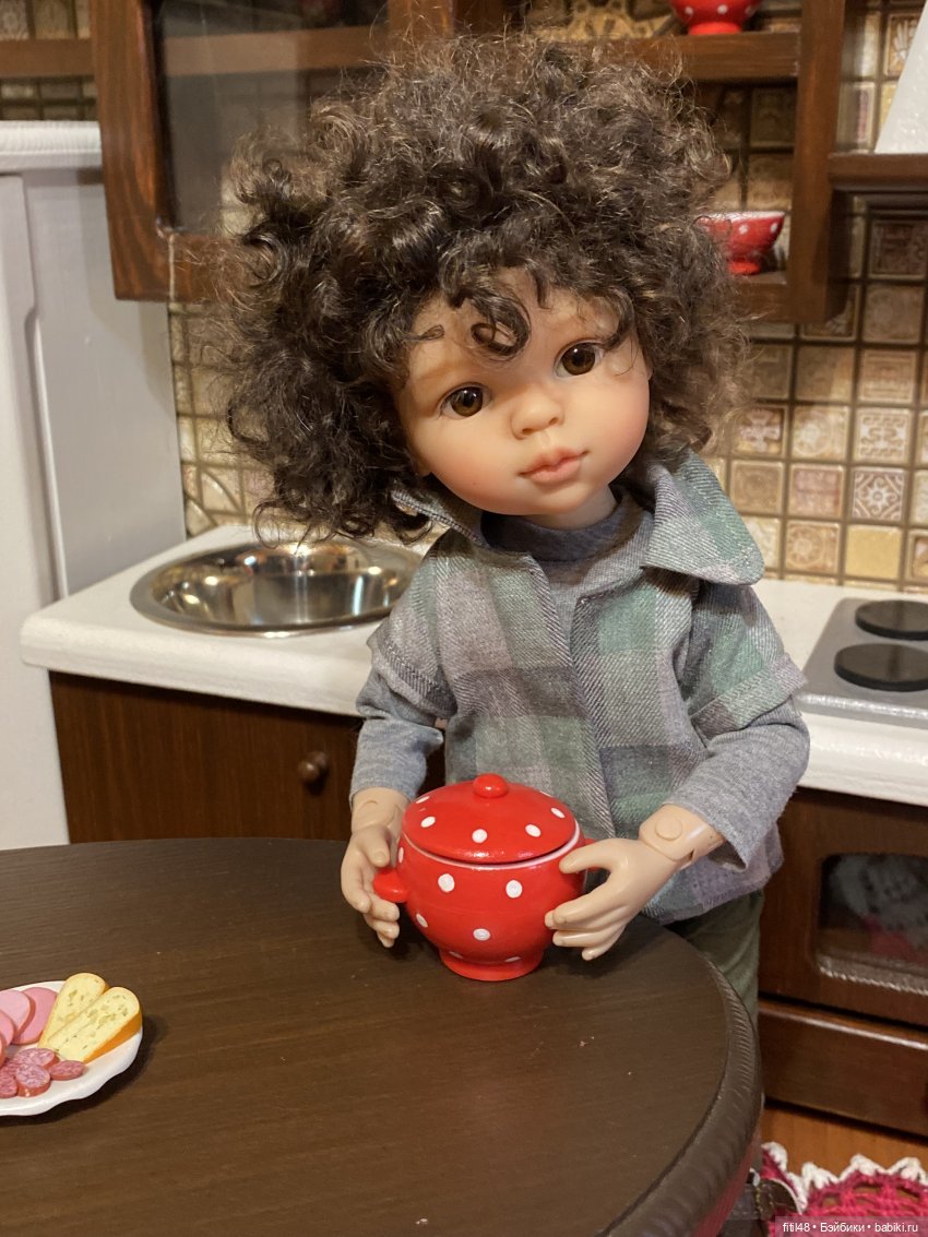 Варим суп — Куклы Paola Reina (Паола Рейна): новинки (фото 8)