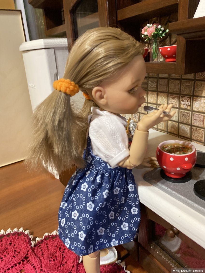 Варим суп — Куклы Paola Reina (Паола Рейна): новинки (фото 7)