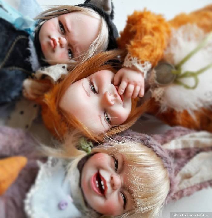 Авторские куклы Марины Мининой