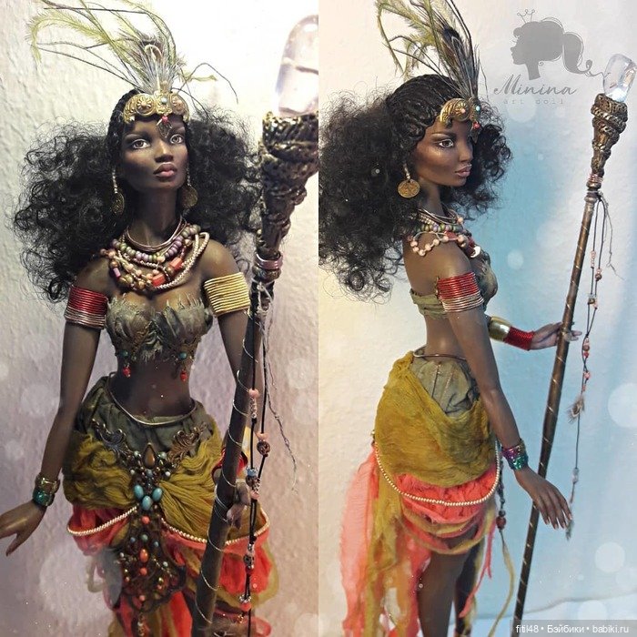 Авторские куклы Марины Мининой