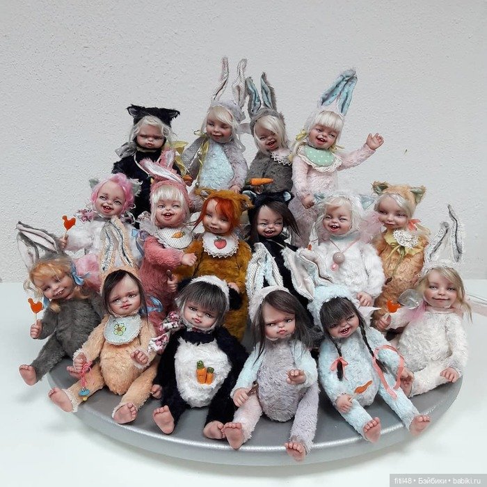 Авторские куклы Марины Мининой