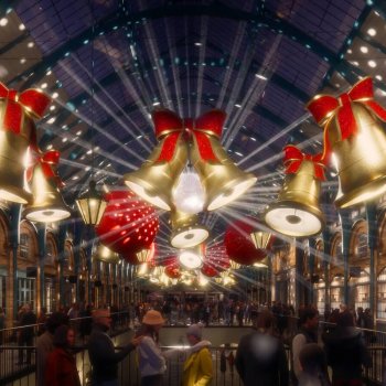 Рождественские огни Лондона