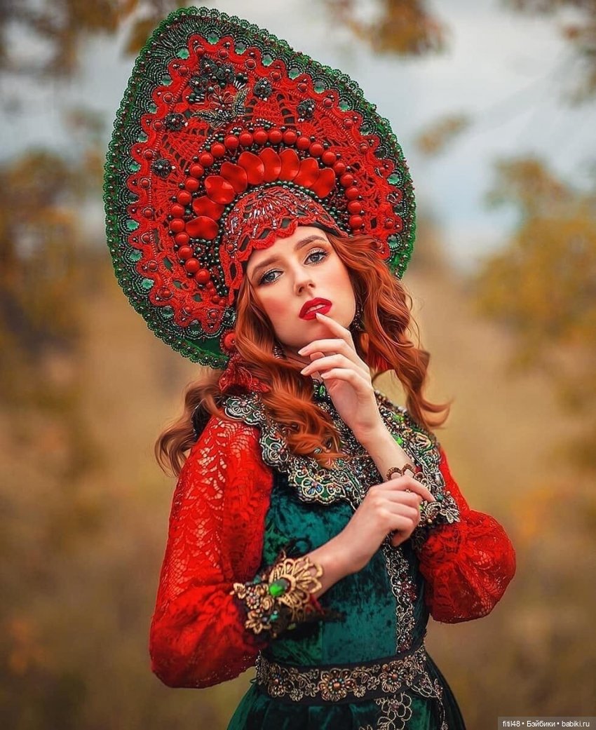 Умопомрачительной красоты кокошники Ольги Пашкиной (фото 2)