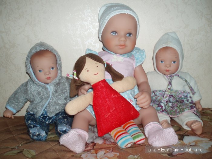 Мои малыши Mini Minouche от Käthe Kruse | Бэйбики Мои малыши Mini Minouche от Käthe Kruse