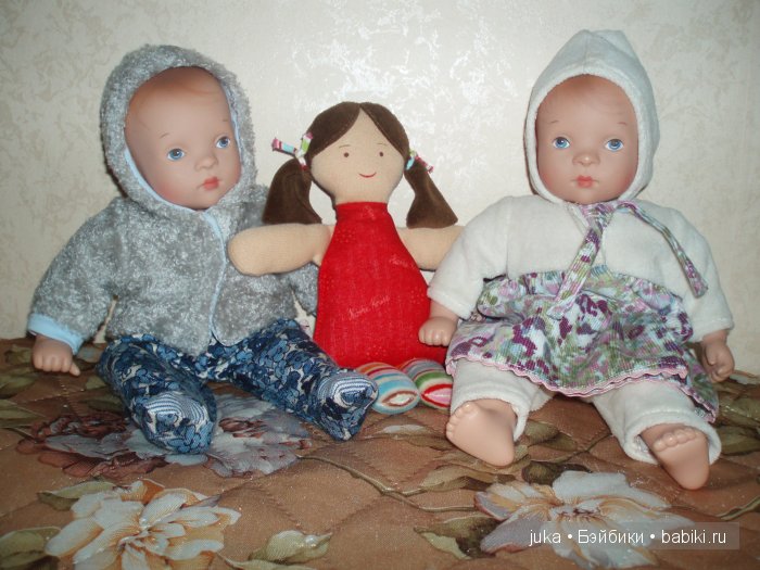 Мои малыши Mini Minouche от Käthe Kruse | Бэйбики Мои малыши Mini Minouche от Käthe Kruse