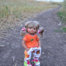 Туристы. Коллекционная кукла Линда и Среда