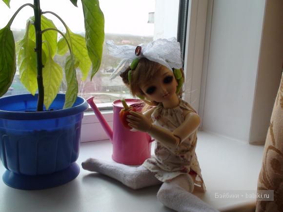 Кукла БЖД, Мицу-Юки, прогулка.