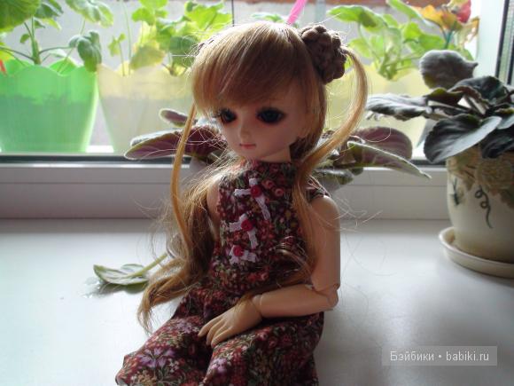 Платишко своими руками, кукла БЖД, Мицу-Юки