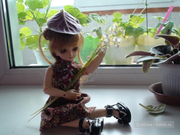 Платишко своими руками, кукла БЖД, Мицу-Юки