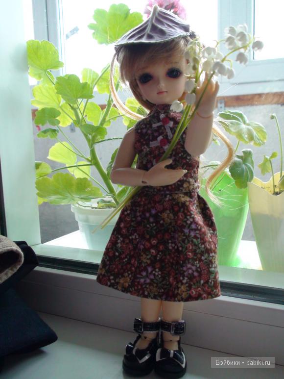 Платишко своими руками, кукла БЖД, Мицу-Юки