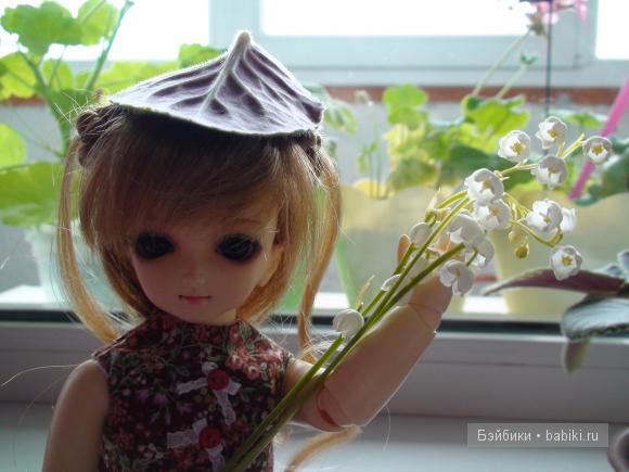 Платишко своими руками, кукла БЖД, Мицу-Юки