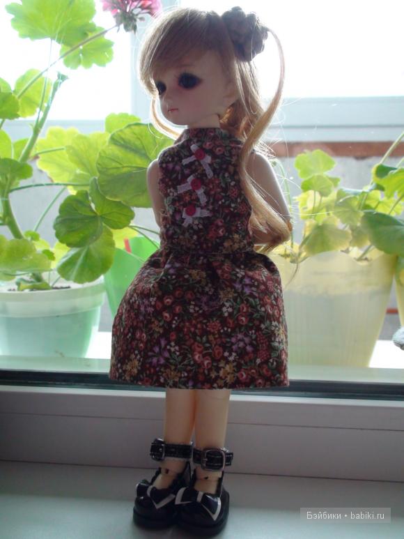 Платишко своими руками, кукла БЖД, Мицу-Юки