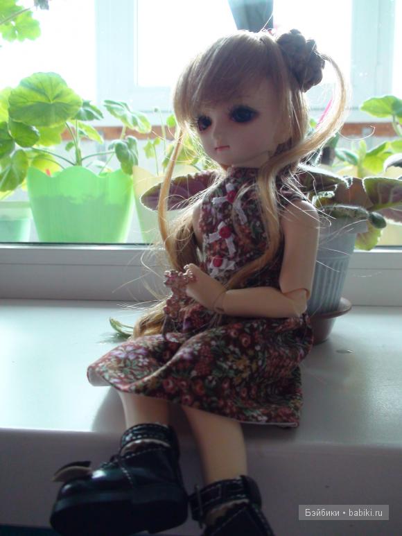 Платишко своими руками, кукла БЖД, Мицу-Юки