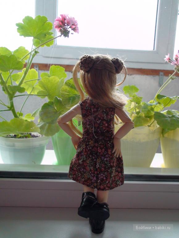 Платишко своими руками, кукла БЖД, Мицу-Юки