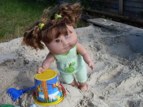 кукла капустка Лада в платье