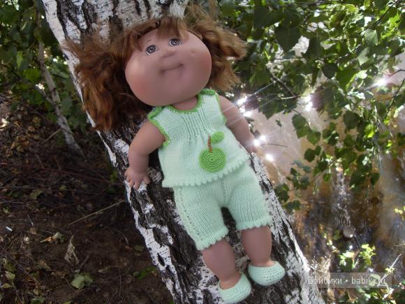 кукла капустка Лада в платье