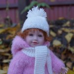 Руки дошли и до мини Адорочки