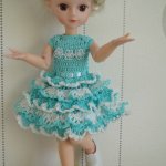 Весенние обновки для любимых куколок. Часть третья. Малышка звезда подиума.