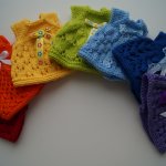 Ажурная радужная коллекция для малюток Кьюпи