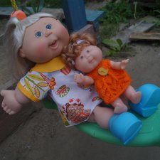 Капустки.. не просто капустки, а нарядные Cabbage Patch Kids