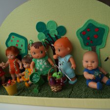 Мои куколки съездили на выставку