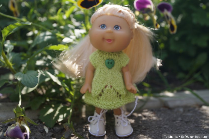 Когда появляется новая куколка, хочется её наряжать. Продолжение. Капустка Лилочка и её обновки (фото 7)