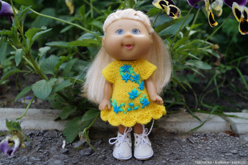 Когда появляется новая куколка, хочется её наряжать. Продолжение. Капустка Лилочка и её обновки (фото 6)