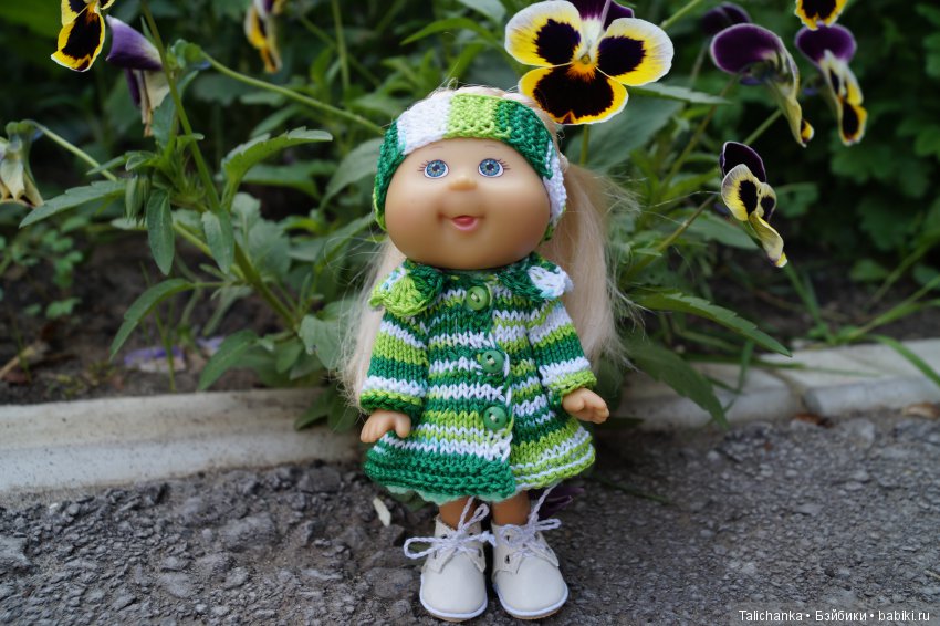 Когда появляется новая куколка, хочется её наряжать. Продолжение. Капустка Лилочка и её обновки (фото 4)