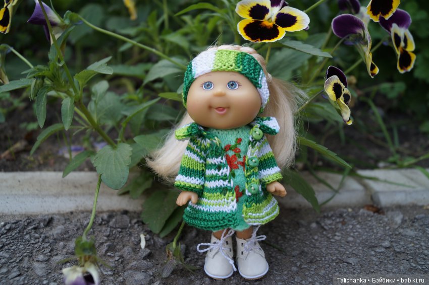 Когда появляется новая куколка, хочется её наряжать. Продолжение. Капустка Лилочка и её обновки (фото 5)
