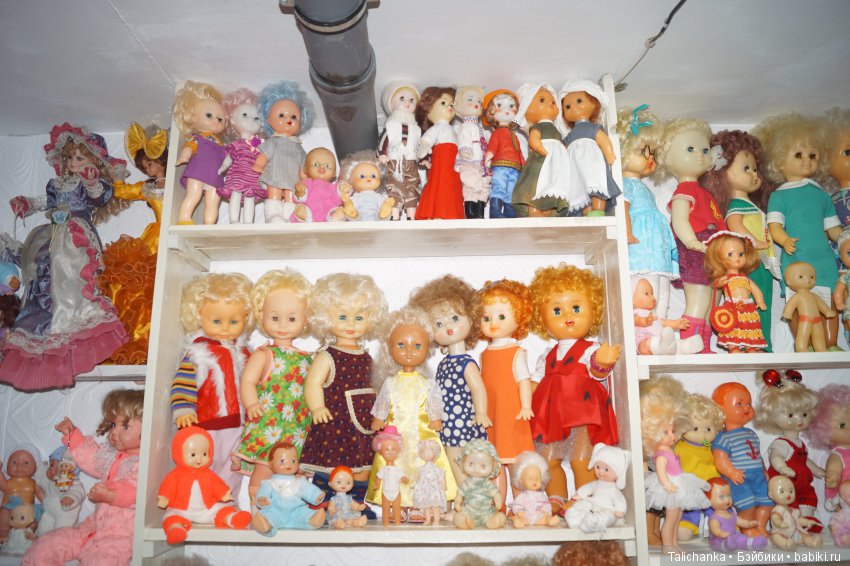 Частная коллекция кукол и игрушек советского детства