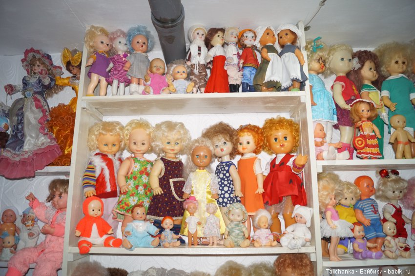 Частная коллекция кукол и игрушек советского детства