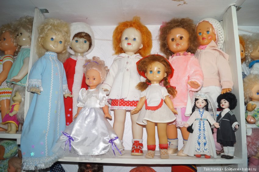 Частная коллекция кукол и игрушек советского детства