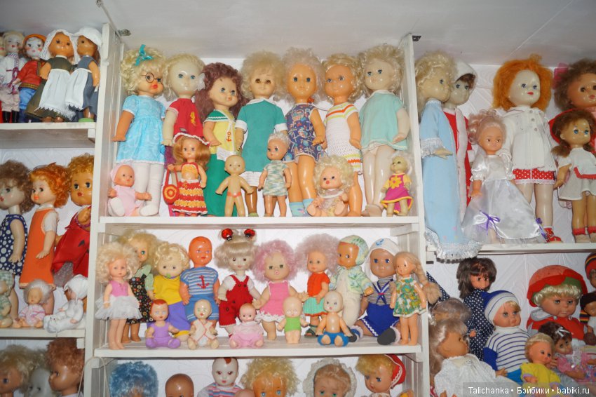 Частная коллекция кукол и игрушек советского детства