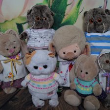 А какой гардероб у ваших плюшевых любимцев