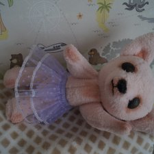 Агаша сшила для сестры собачку
