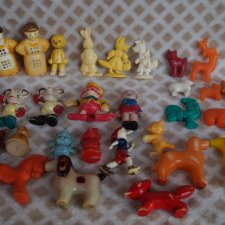 Мелкие игрушки СССР - счастье в ладошке