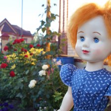 35 лет назад  я получила в подарок куклу