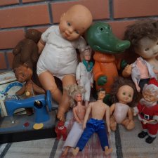 В субботу должна быть выписка кукол из лечебницы, а у меня наоборот - пополнение