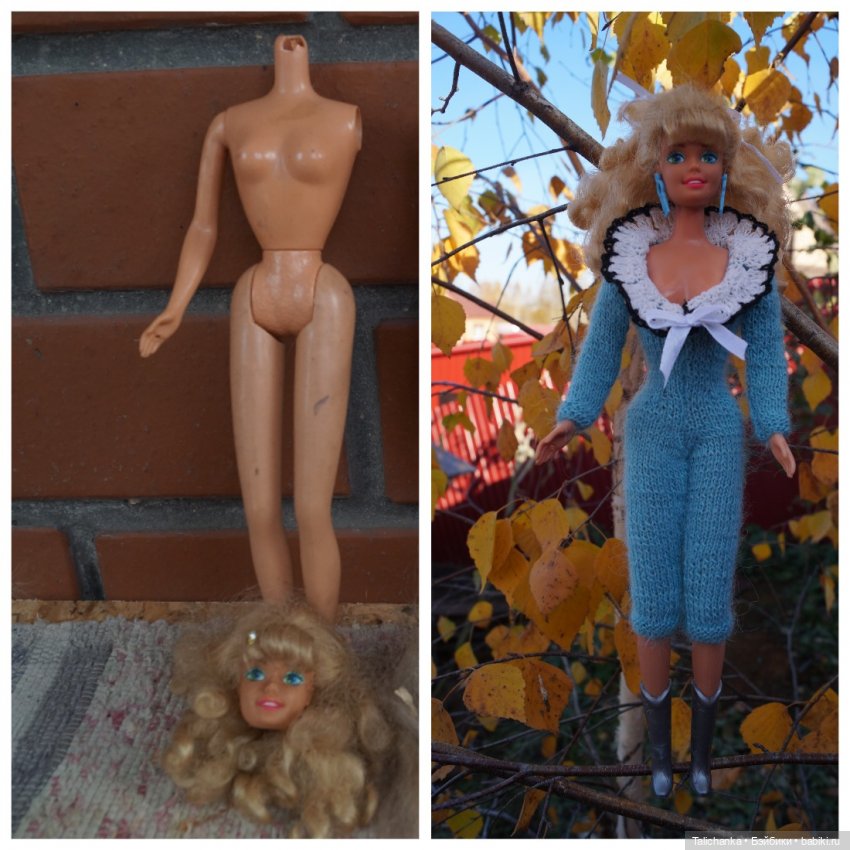 Традиционная субботняя выписка из кукольной лечебницы, я вылечила Барби
