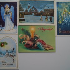 Советские открытки на каждый праздник. Годовой цикл