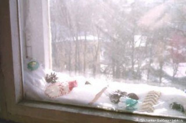 Морозные узоры на окнах своими руками