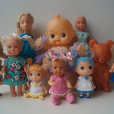 Вторая апрельская выписка малышей. Флокировка с частичной прошивкой, лепка сменных стоп