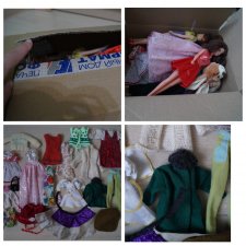 Привет из 2010, коробка с куклами и одежками + воспоминания из детства и юности