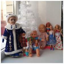 Первая выписка декабря. Поломки шейных шарниров и способы их исправления, избавляем волосы Барби от жира. Преображение Снегурочки