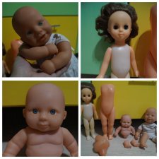 Понедельник начинается с посылок. Куклы разных производителей, некоторые винтаж.