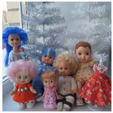 Четвёртая выписка января. Сказочная. Полное преображение Мальвины. Из чего сделать вставные глазки и реснички для куклы СССР. Сарафан Жени отреставрирован