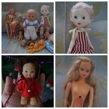 Пакет с куклами