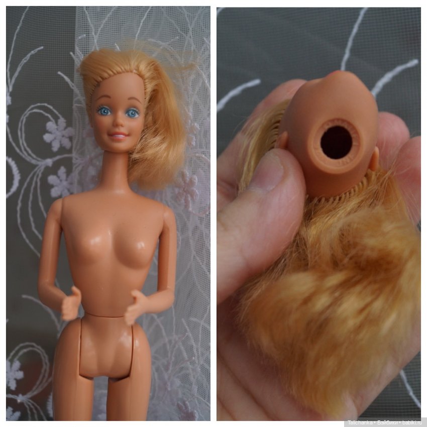 Четвёртая выписка февраля, которой могло не быть. Как заузить отверстие в шее советской куклы, чтобы голова не проваливалась