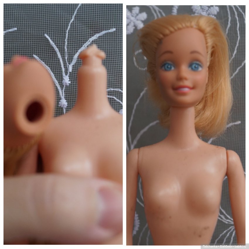 Четвёртая выписка февраля, которой могло не быть. Как заузить отверстие в шее советской куклы, чтобы голова не проваливалась